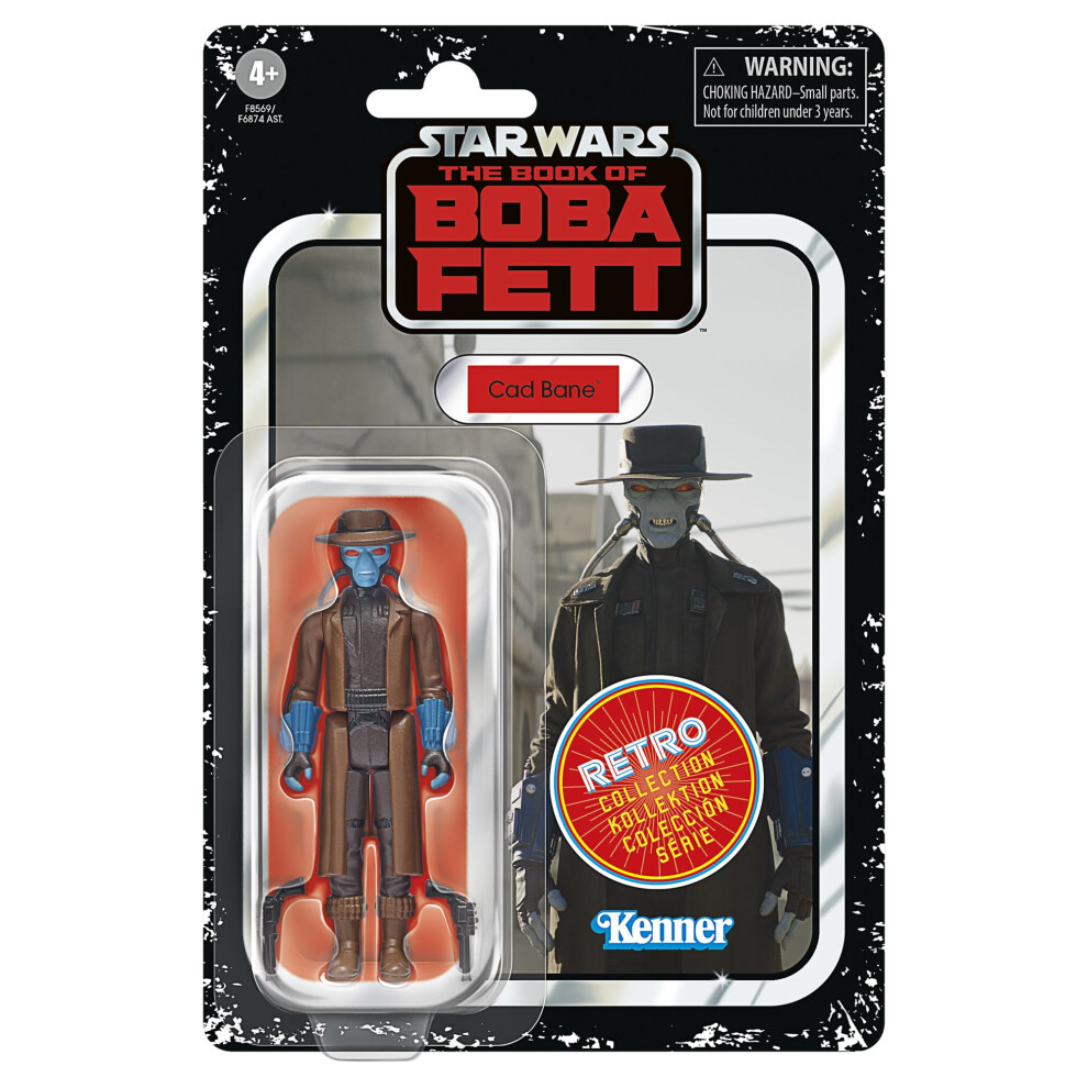 STAR WARS Retro Collection Cad Bane  The Book of Boba Fett 3.75 Inch C