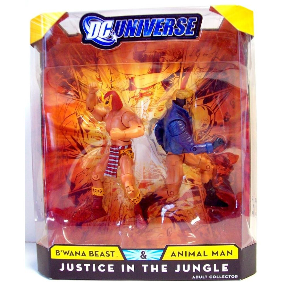 DC Universe Classics Justice In The Jungle Action Figure 2Pack BWana B