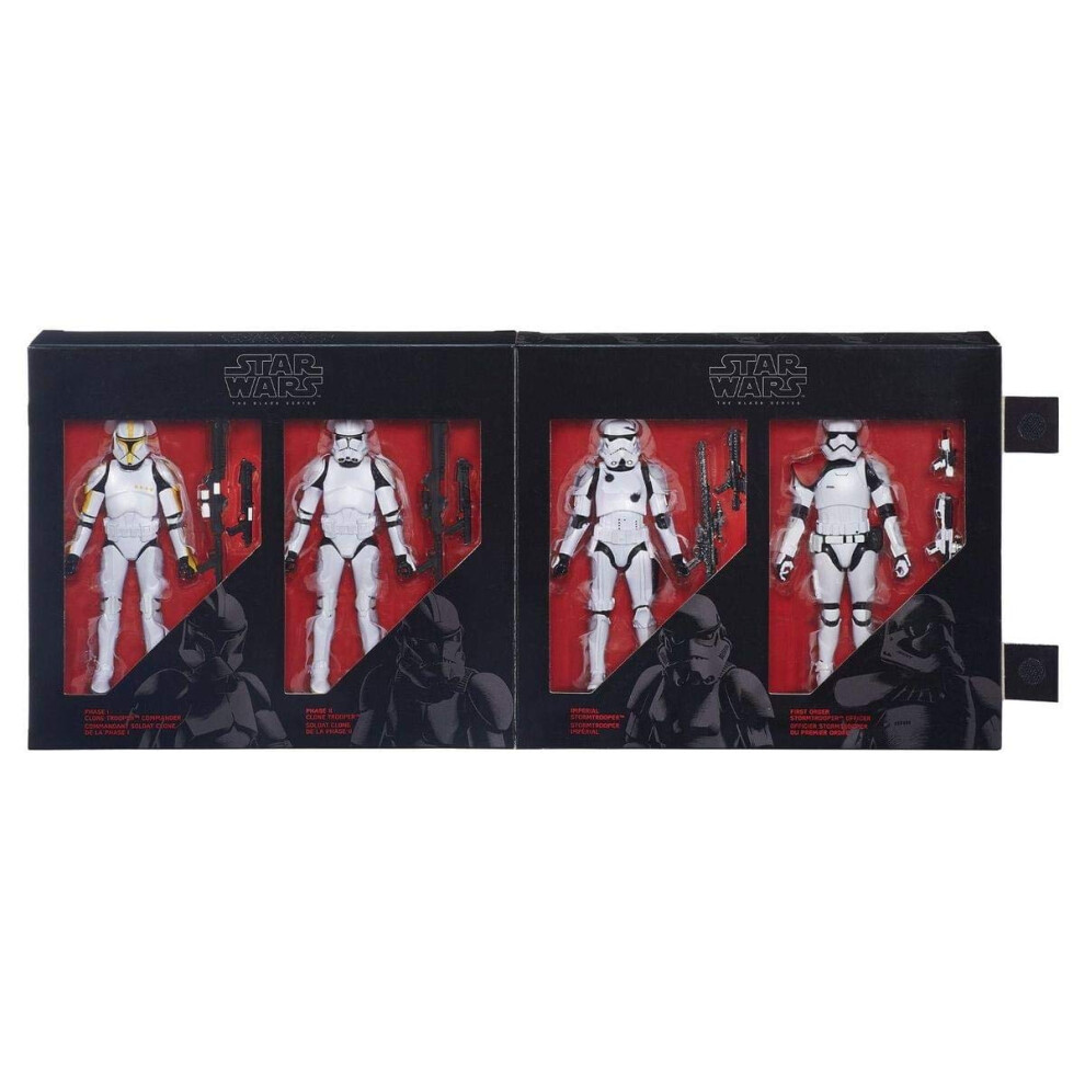 STAR WARS The Black Series 6-Inch Stormtrooper 4-Pack [Amazon Exclusiv