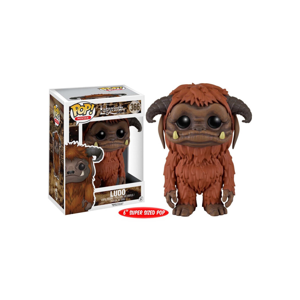 Funko POP Movies: Labyrinth - Ludo Action Figure  6""