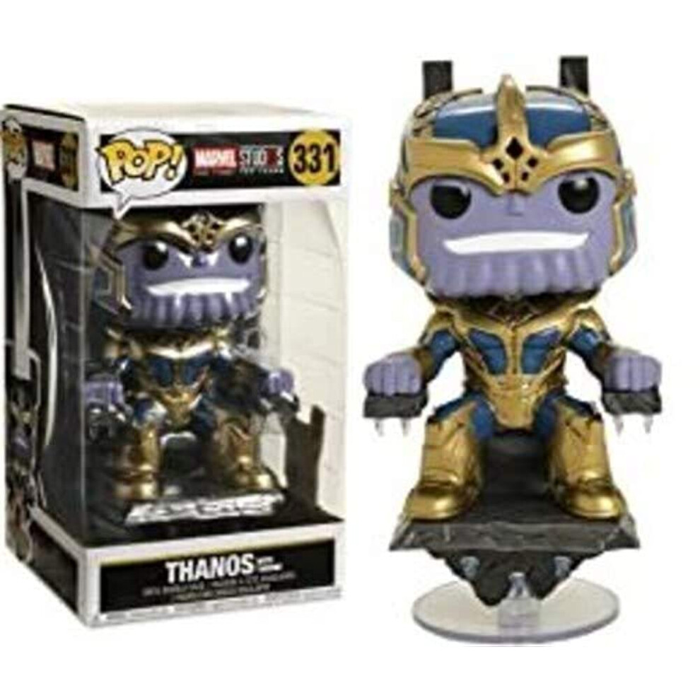 FUNKO POP! DELUXE: Marvel Studios - Thanos on Throne