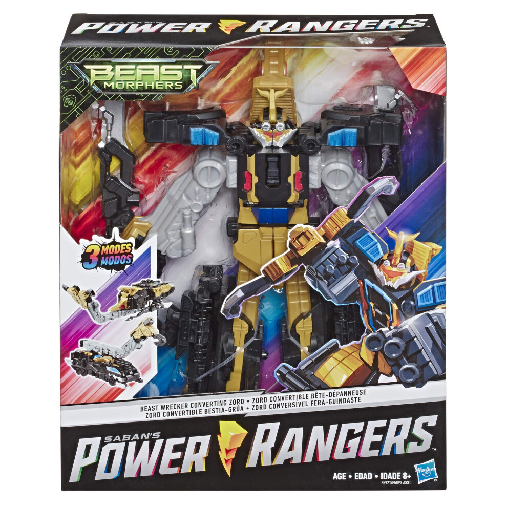 Power Rangers Beast Morphers Beast Wrecker Zord Converting Action Figu