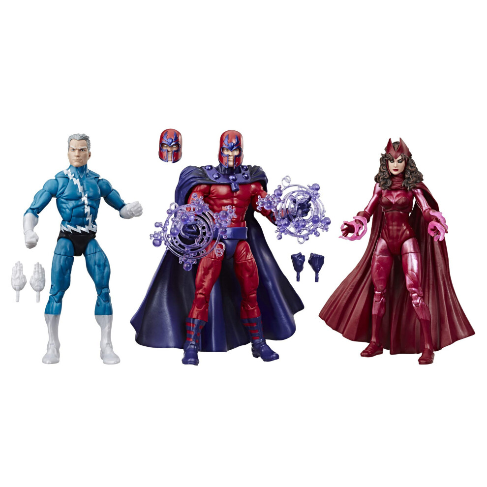 Marvel Legends Series 6"" Family Matters 3 Pack with Magneto  Quicksil