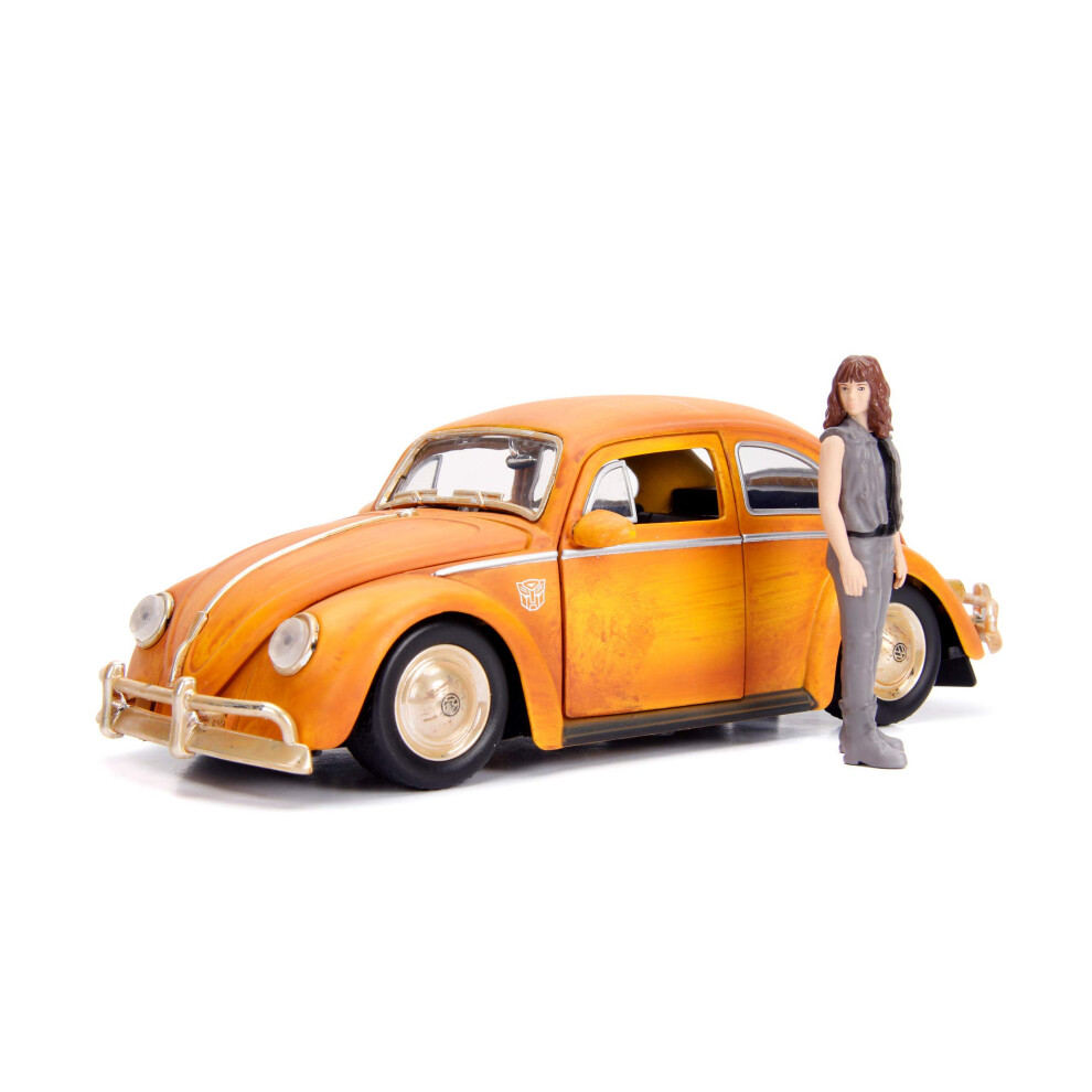 Jada Toys 253115000 Transformers Bumblebee VW Beetle Toy Car from Diec