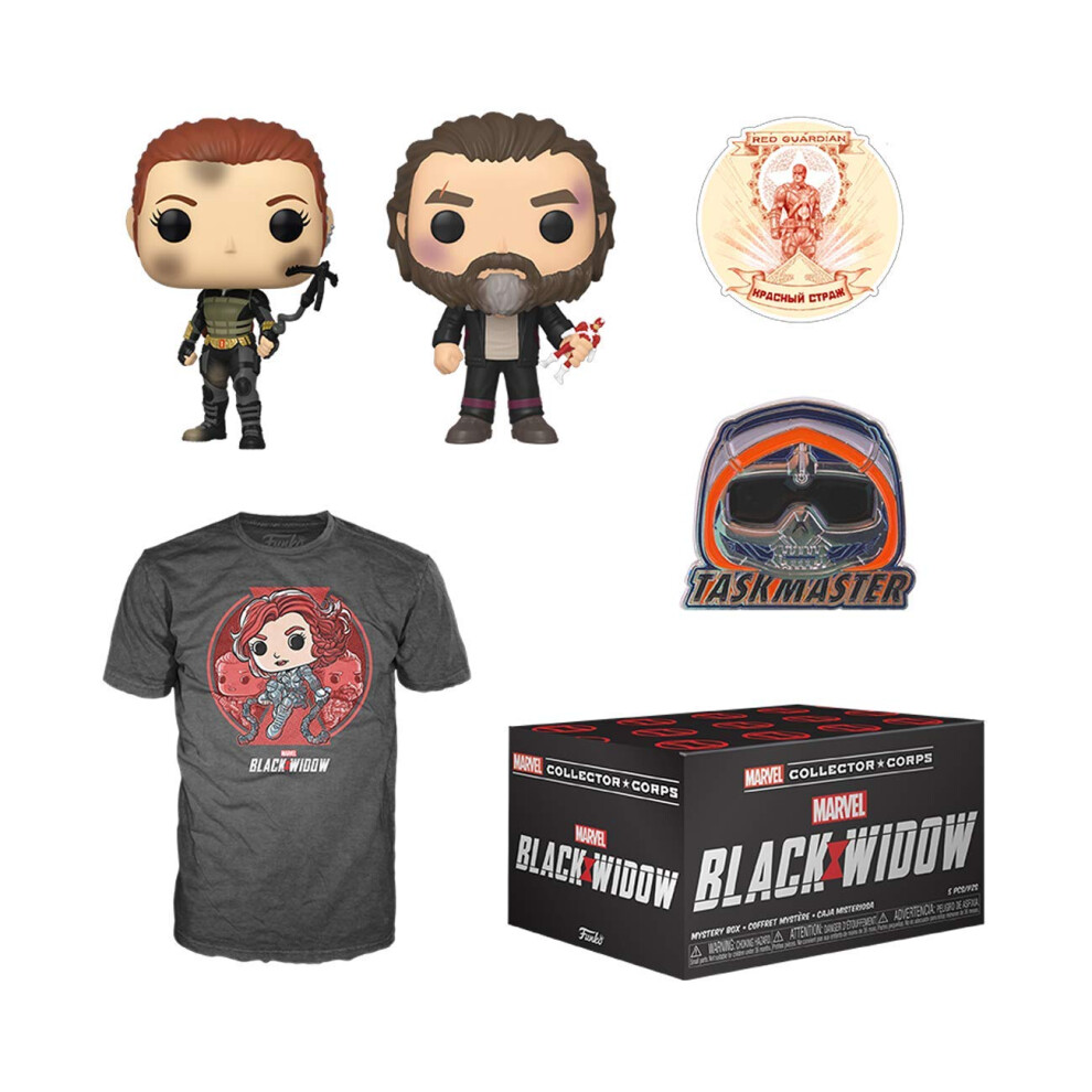 Funko Marvel Collector Corps Subscription Box  Black Widow Theme  May