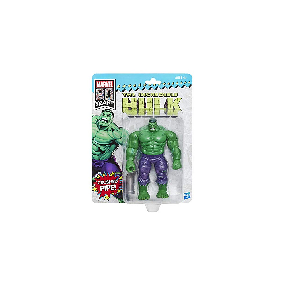 Marvel Legends SDCC 2019 Exclusive 80th Anniversary Hulk with Pipe Ret