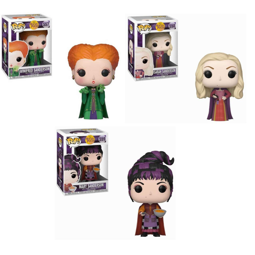 Funko Disney: POP! Hocus Pocus Collectors Set - Sarah with Spider  Win