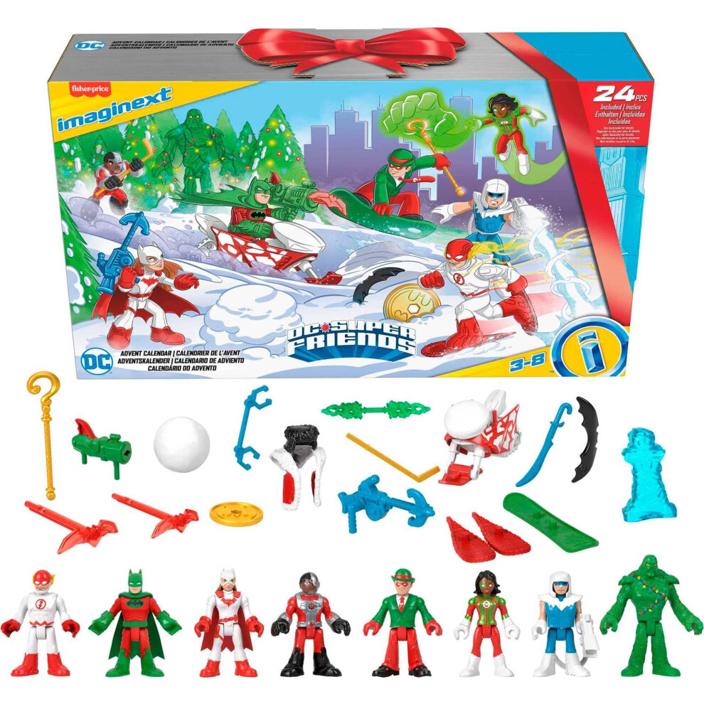 Fisher-Price Imaginext Dc Super Friends Advent Calendar Christmas Toy