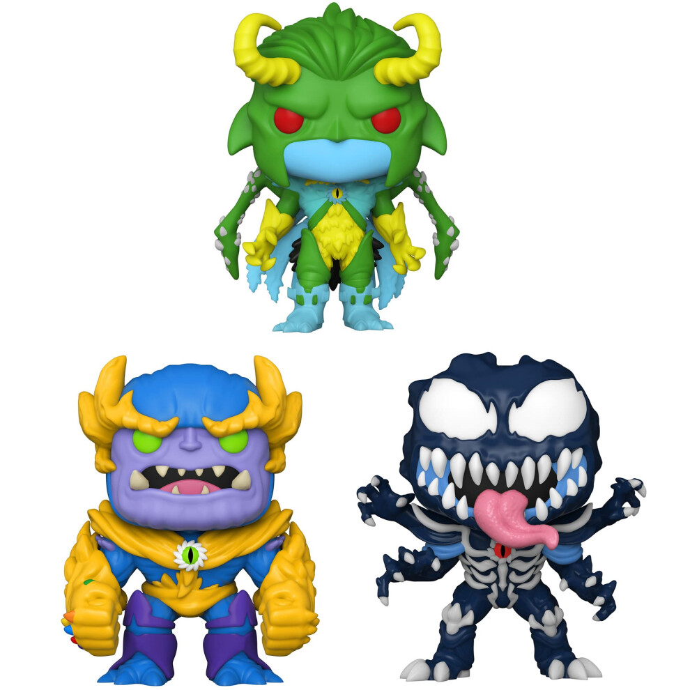 Funko Pop! Marvel: Mech Strike Monster Hunters Collectors Set - 3 Figu