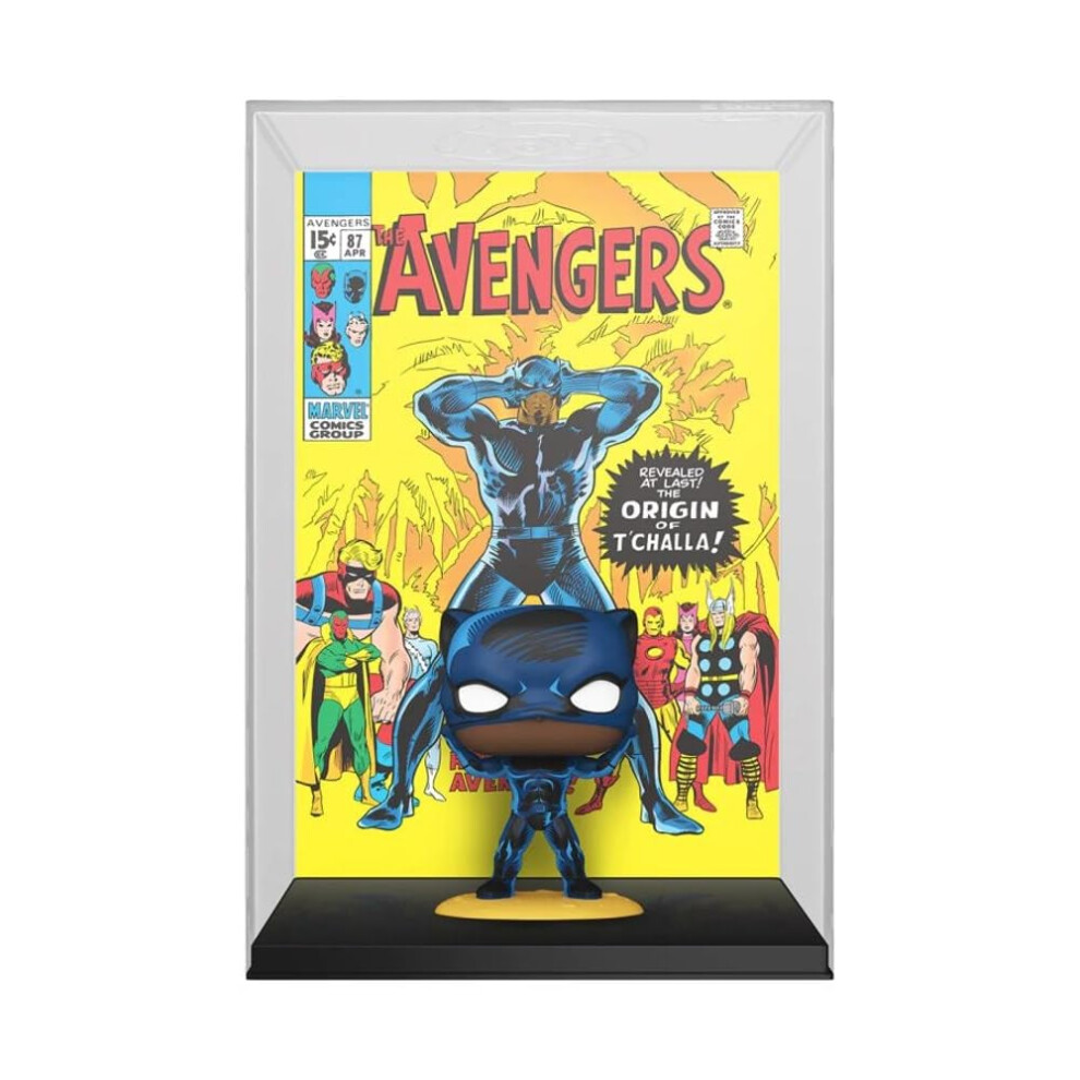 Funko Pop! Comic Covers: Marvel - Panther T'challa Special Edit Black