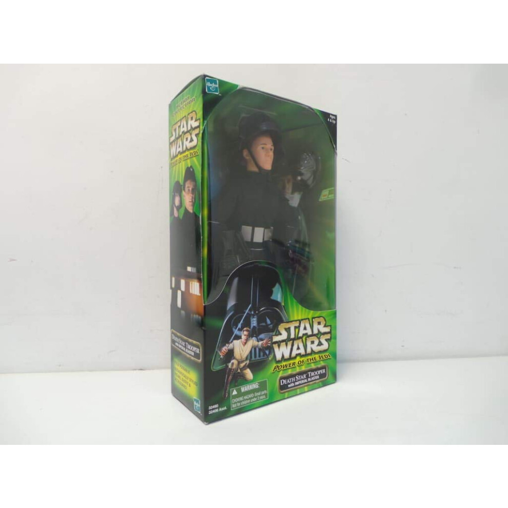 Star Wars Death Star Trooper with Imperial Blaster - Power of the Jedi