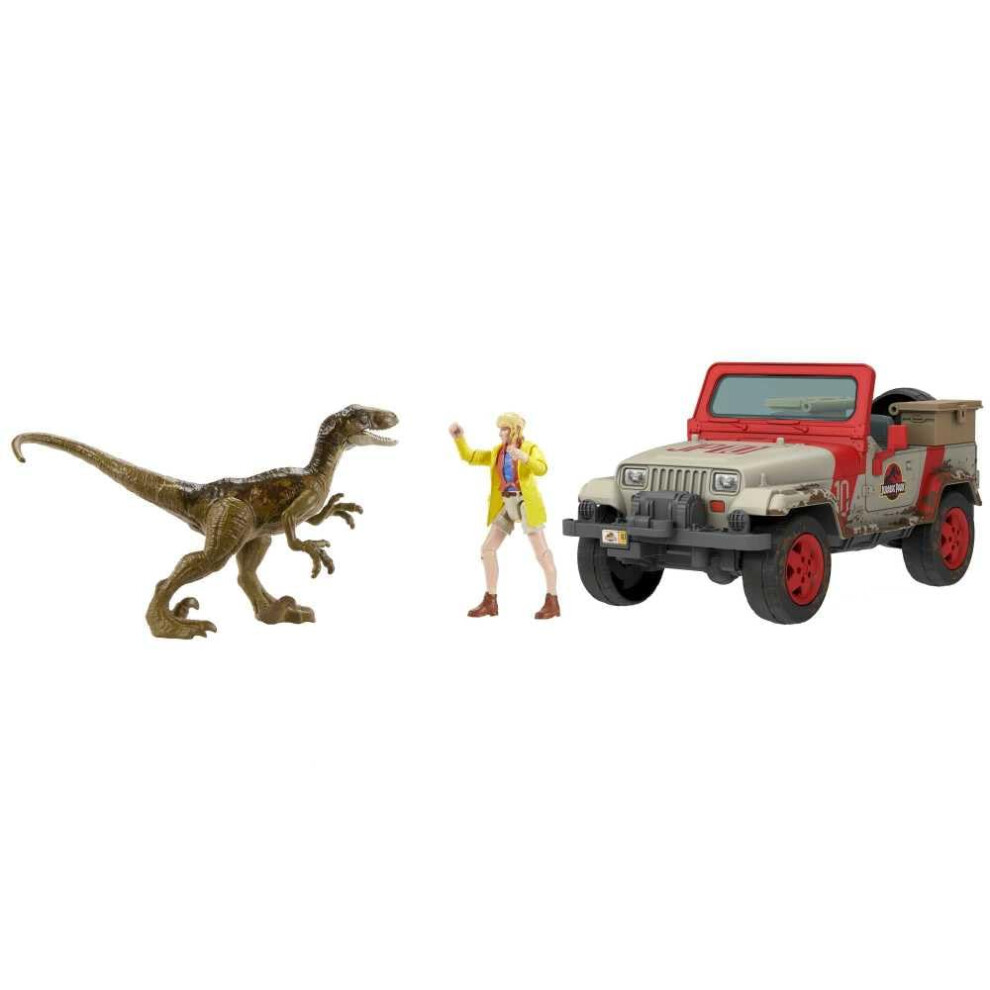 Jurassic World Dr. Ellie Sattler Dinosaur Toy Risky Legacy Rescue Pack