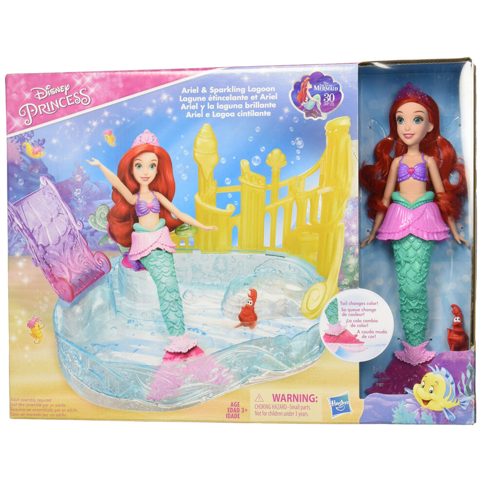 Disney Princess Ariel The Little Mermaid and Sparkling Lagoon