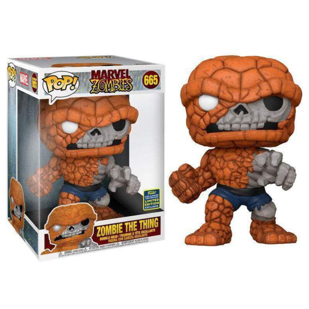 Marvel Zombies - Zombie The Thing SDCC 2020 Exclusive 10"" Pop Vinyl A