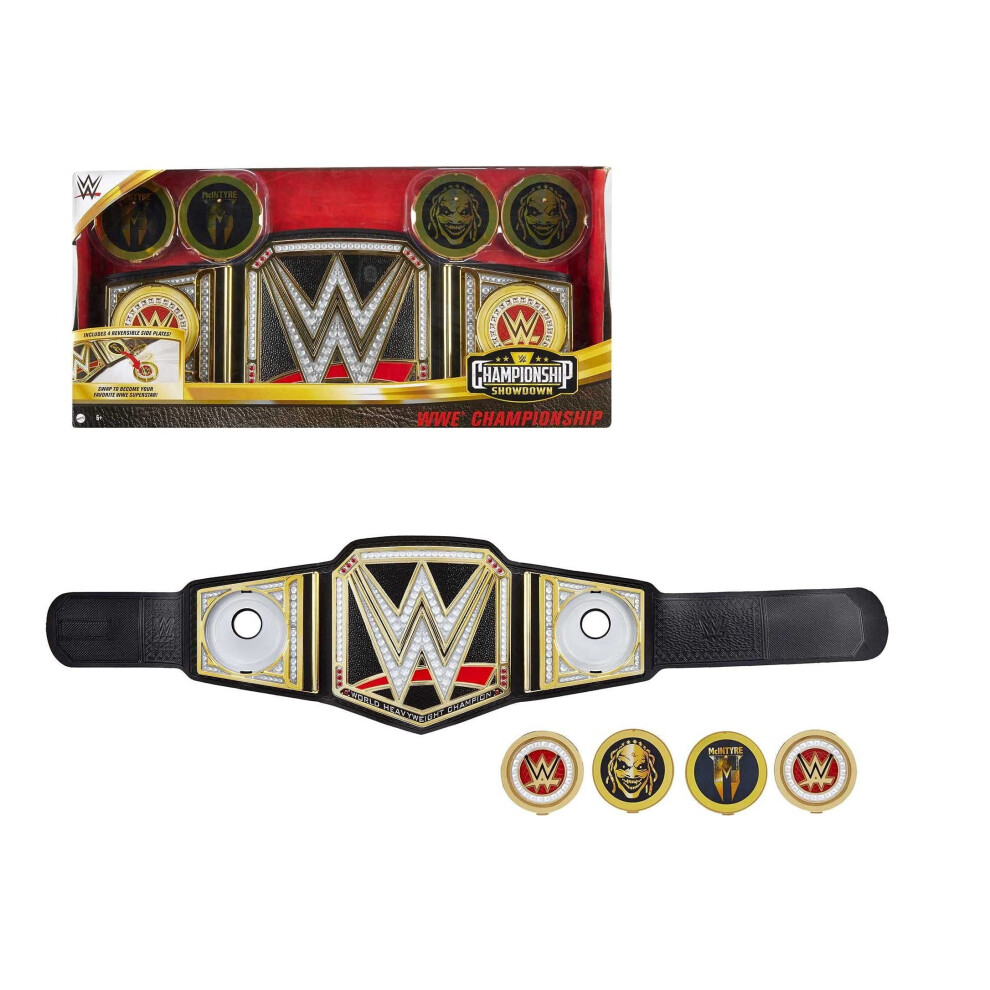 Mattel WWE Championship Showdown Deluxe Role Play Title  Authentic Sty