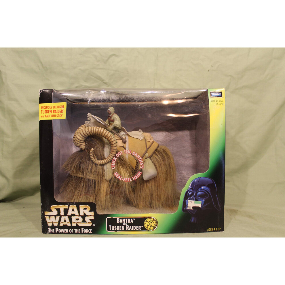 Star Wars Power of The Force 2 Bantha & Tusken Raider