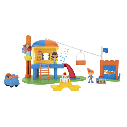 Blippi Ultimate Party Adventure  Deluxe Playset - Includes Exclusive P