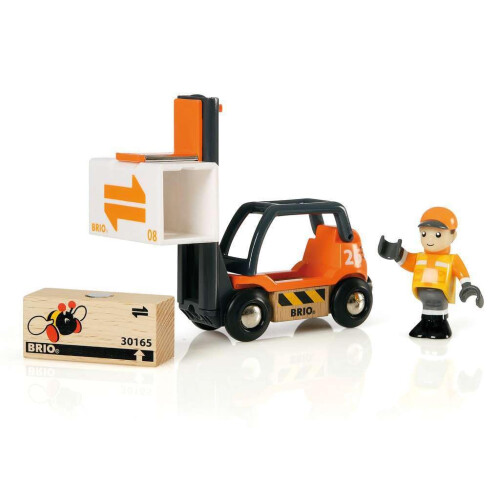 Brio BRIO World 33573 - Ξύλινο Σετ Φορτωτή Τρένου - Διαδραστικό Παιχνίδι για Μικρούς 1