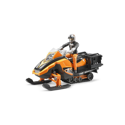 Bruder Bruder Snowmobile with Driver & Accessories