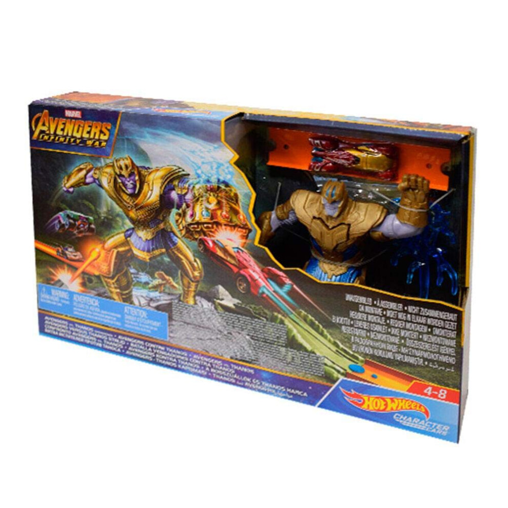 Hot Wheels Marvel Showdown Playset