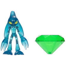 Sonic The Hedgehog 4-tums Chaos Actionfigur med Master Emerald