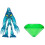 Sonic The Hedgehog Sonic The Hedgehog 4-tums Chaos Actionfigur med Master Emerald 1