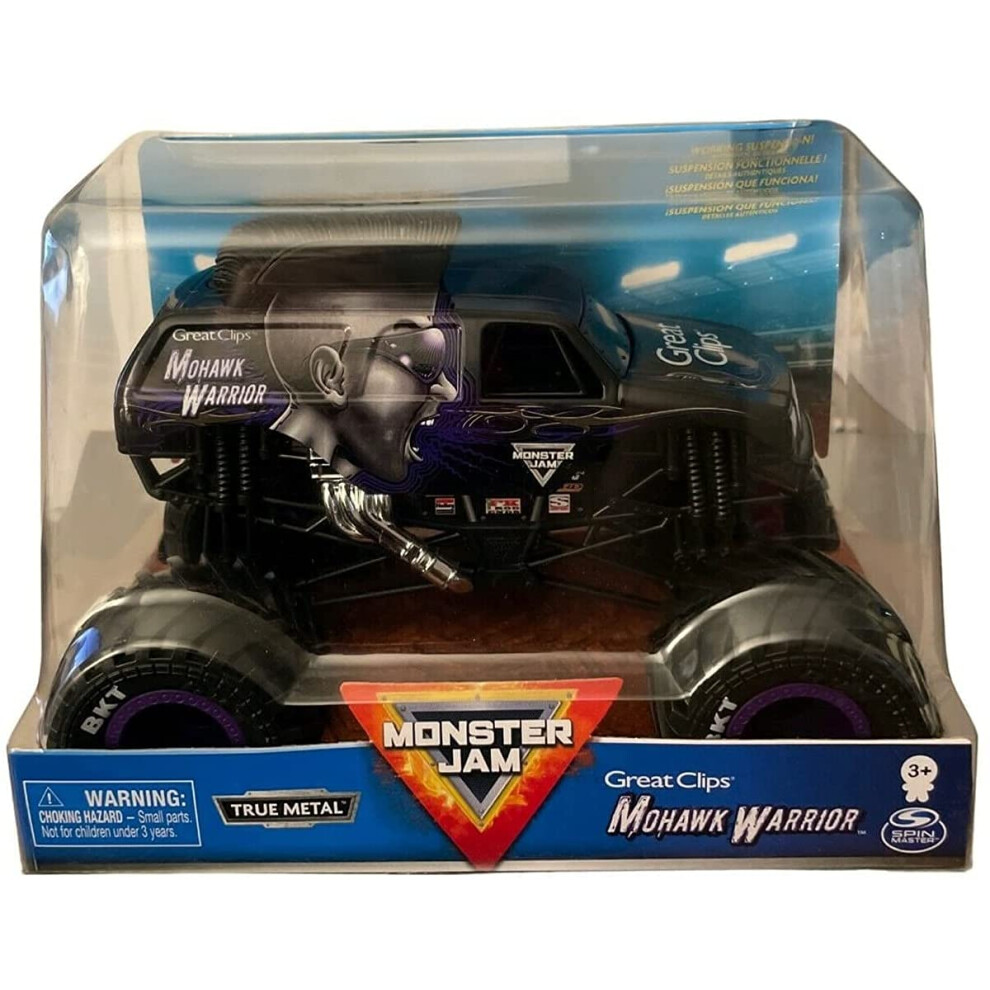 Monster Jam  Official Mohawk Warrior Monster Truck  Die-Cast Vehicle