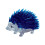 Puzzle 3D Crystal Hedgehog Blue 3