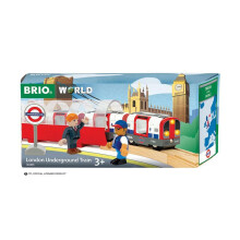 BRIO World - 36085 Trains of The World: Londnsk metro | Prsluenstv k vlakovmu motoru se hod pro vechny vlakov soupravy BRIO pro deti od 3 le
