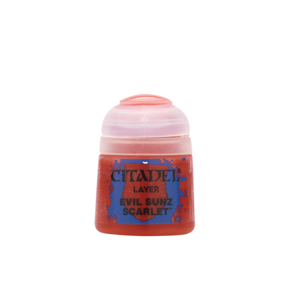 Games Workshop Citadel Pot de Peinture - Layer Evil Sunz Scarlet