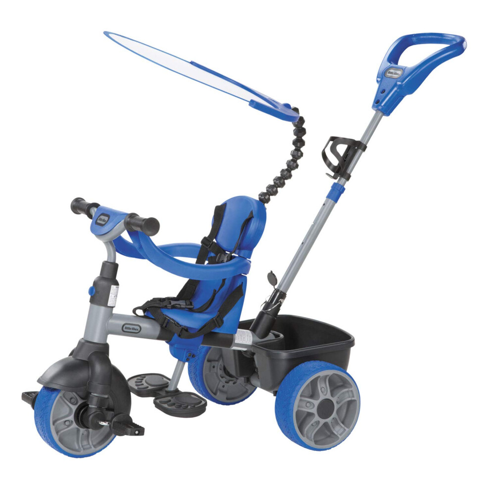 Little Tikes 4-in-1 Ride On  Blue  Basic Edition