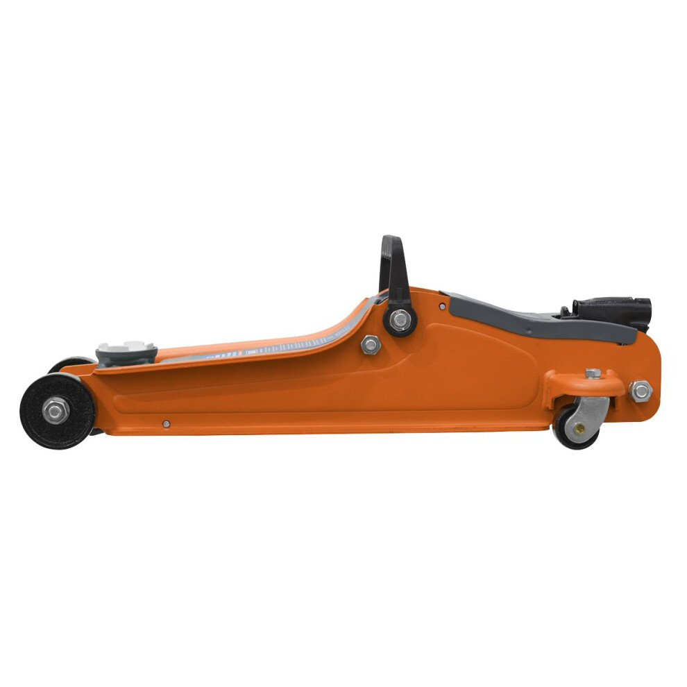 Sealey Low Profile Short Chassis Trolley Jack 2 Tonne - Orange 1020LEO