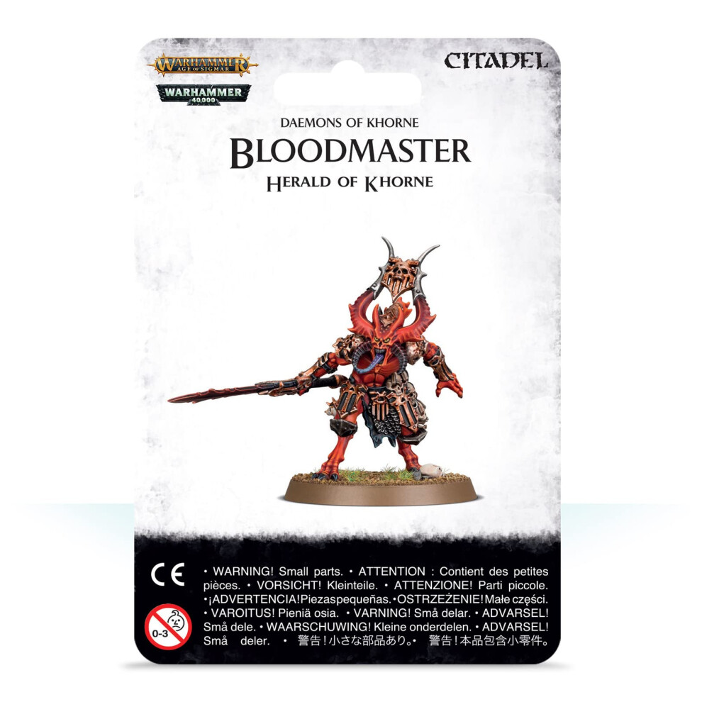 Games Workshop Warhammer AoS & 40k - Daemons of Khorne Bloodmaster  He