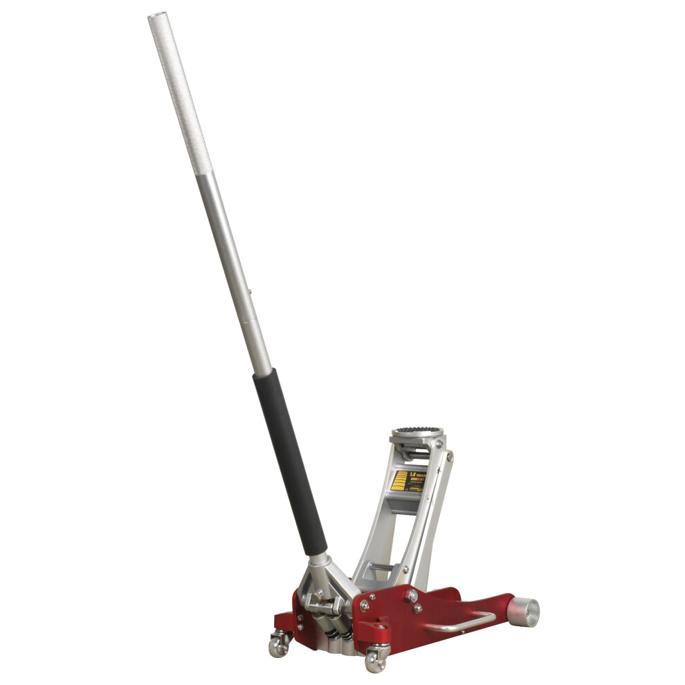Sealey Premier Low Profile Aluminium Trolley Jack with Rocket Lift 1.8 Tonne RJA1800-image-OPC-PFMJY2G-NEW