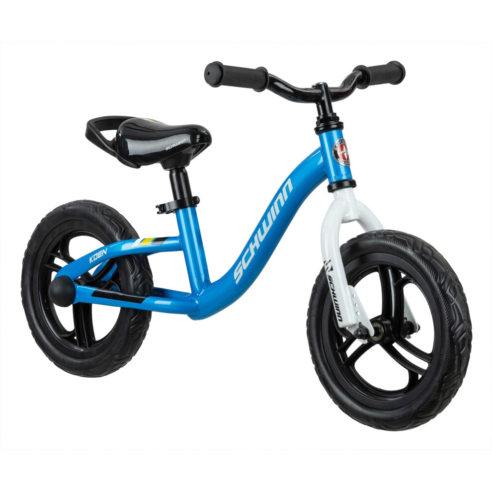 Schwinn Koen & Elm Toddler Balance Bike  12-Inch Wheels  Kids Ages 1-4