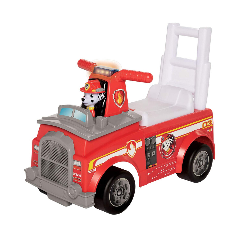 Paw Patrol Kids Ride On Marshall Fire Truck Ride-On with Lights and So