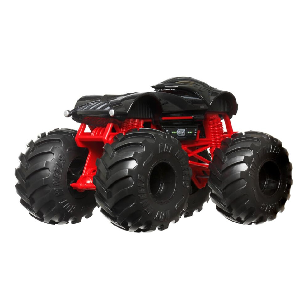 Hot Wheels Monster Trucks Veh?culo de Juguete Darth Vader Escala 1:24