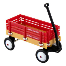 Worlds Smallest Radio Flyer Town & country Wagon Toy