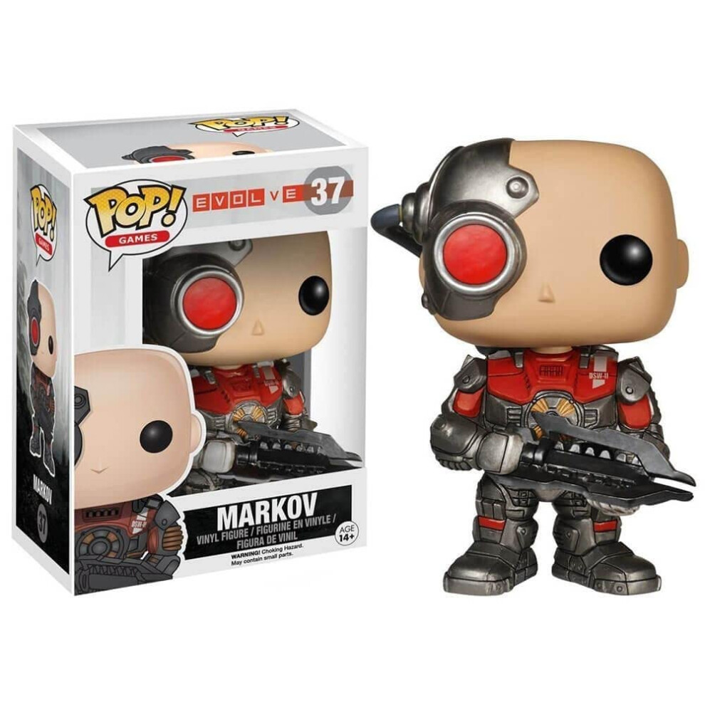 Funko POP Games: Evolve Markov Action Figure