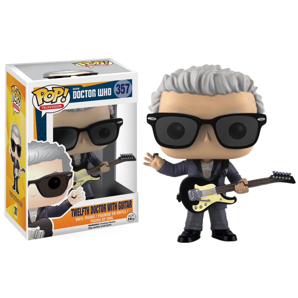 Funko POP Television: Doctor Who - 12th Doctor with Guitar Action Figu