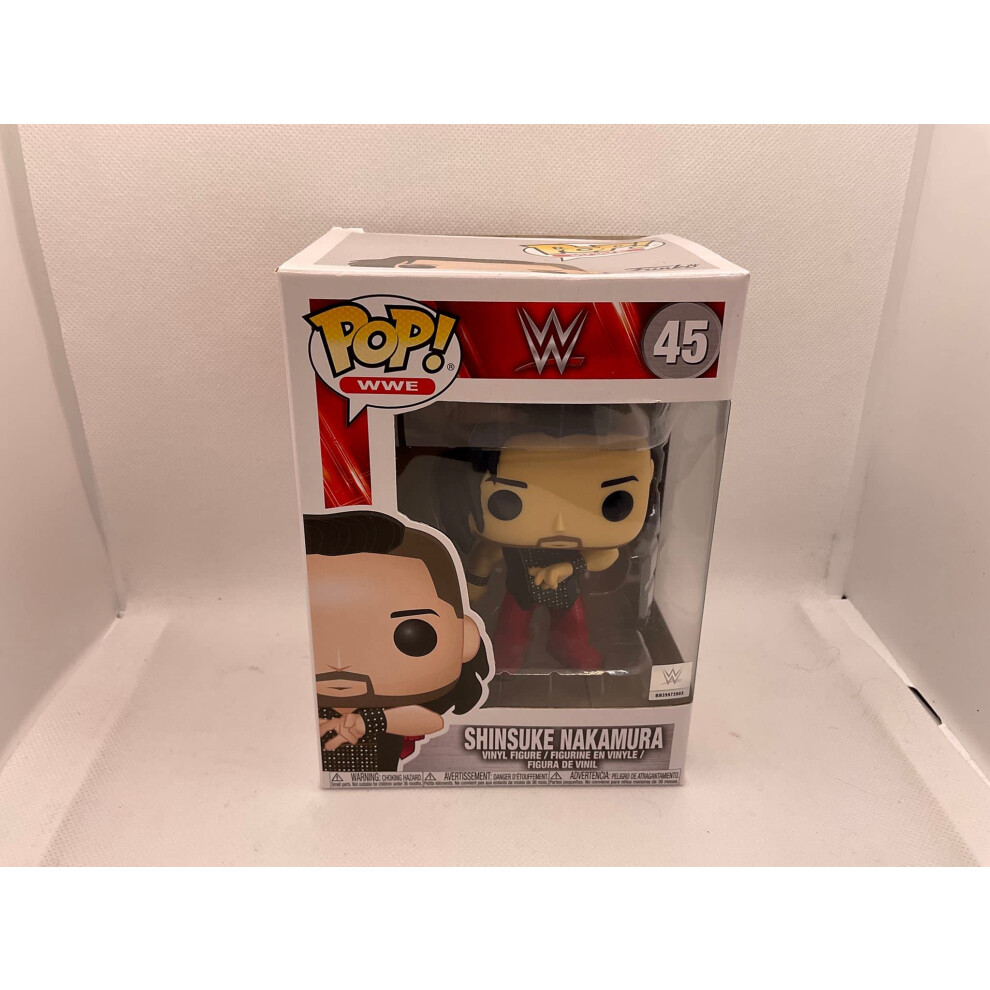 Funko Pop WWE Shinsuke Nakamura # 45 (Toys R Us) Exclusive Vinyl Figur