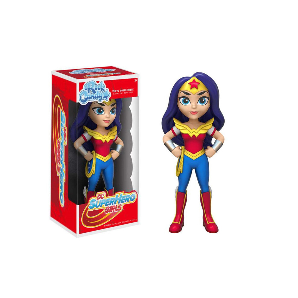 Funko Girls Rock Candy: DC Super Hero-Wonder Woman Action Figure