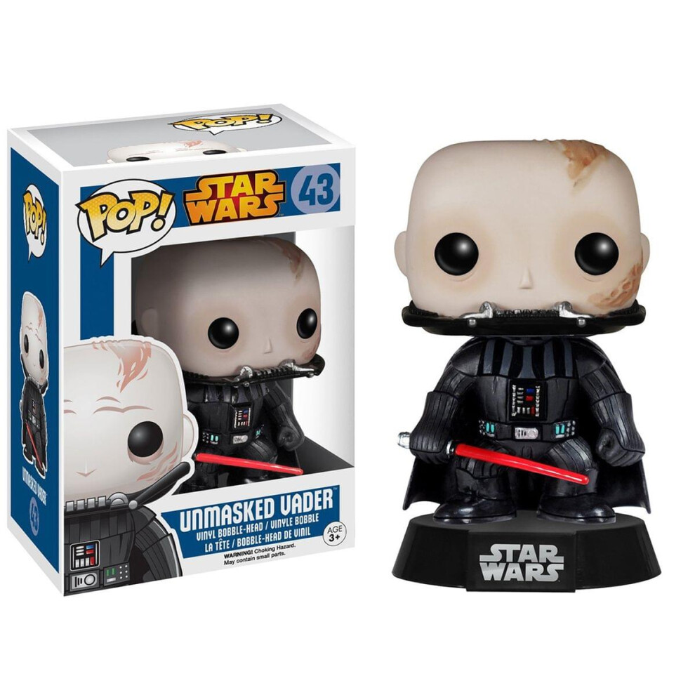 Star Wars Funko POP Vinyl Figure: Unmasked Darth Vader