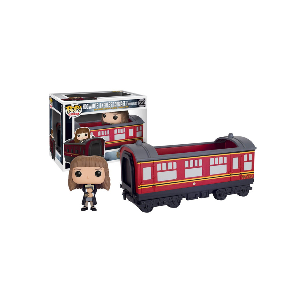 Funko POP Rides: Harry Potter - Hogwarts Express Train car with Hermio