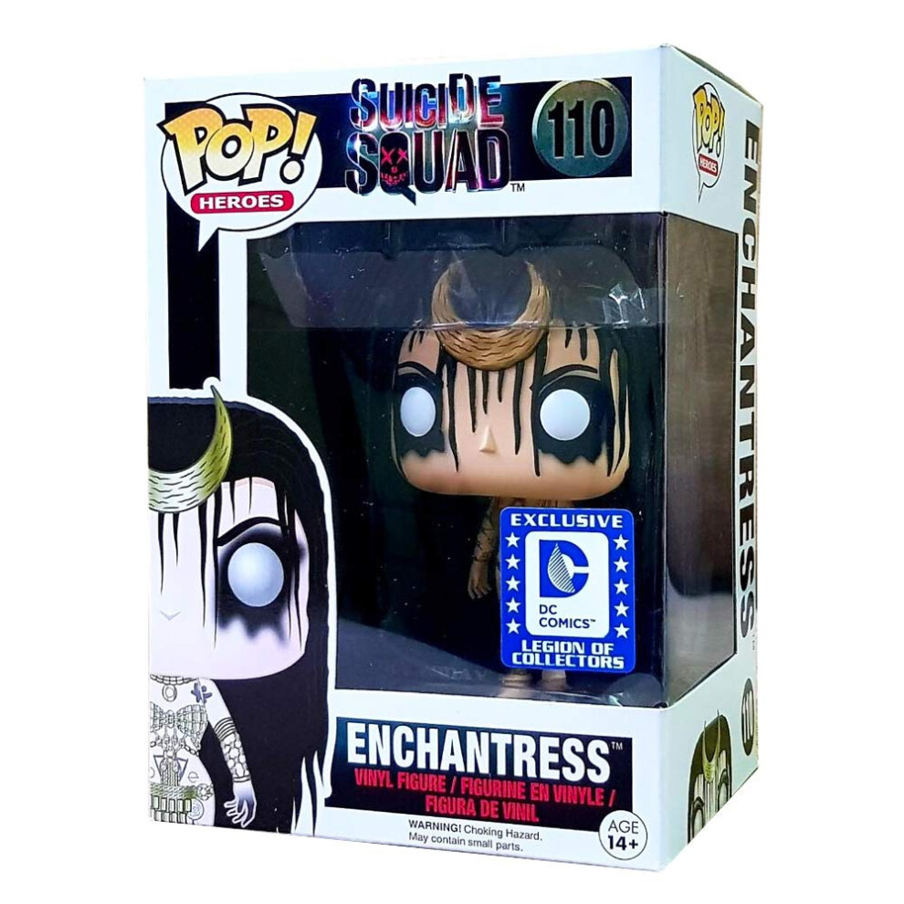 Funko Pop Heroes Suicide Squad Enchantress DC Legion of Collectors Exc