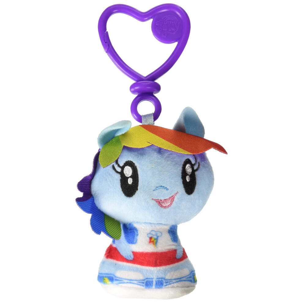 My Little Pony Cutie Mark Crew Rainbow Dash Equestria Girls Plush Clip