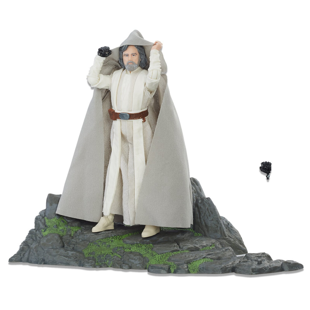 Star Wars C3196 The Black Series Luke Skywalker (Jedi Master) on Ahch-