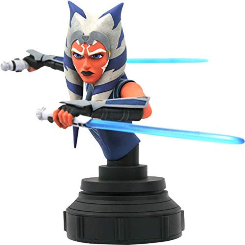 Gentle Giant Star Wars: The Clone Wars: Ahsoka 1:7 Scale Bust  6 inche