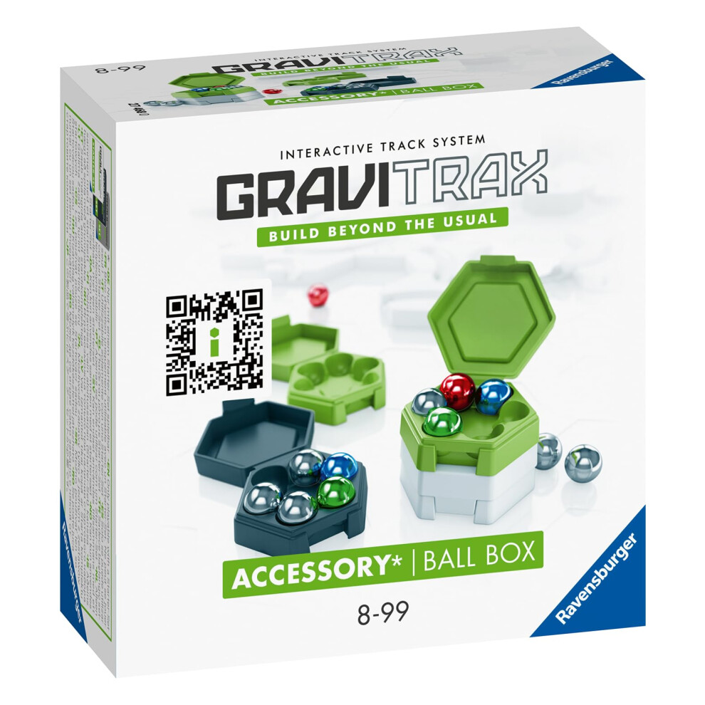 Ravensburger GraviTrax Ball Box - Marble Organization Set | Creative S