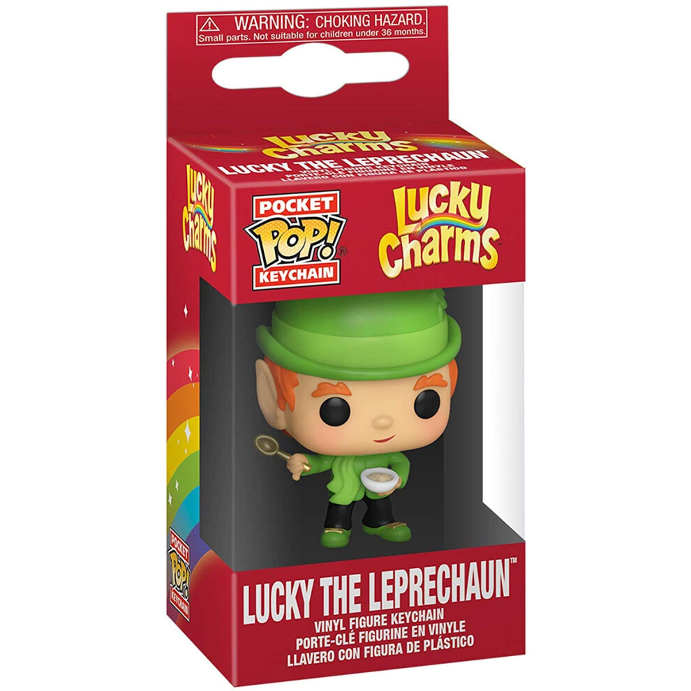 Funko Pop! Keychain: Ad Icons - Lucky The Leprechaun  Multicolor  Mode